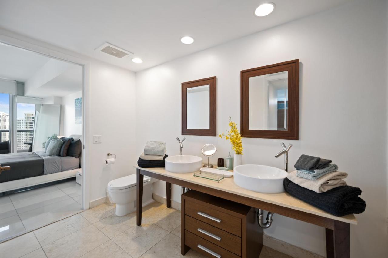 Icon Brickell-29Th Floor Ocean Views-Free Spa Miami Eksteriør bilde